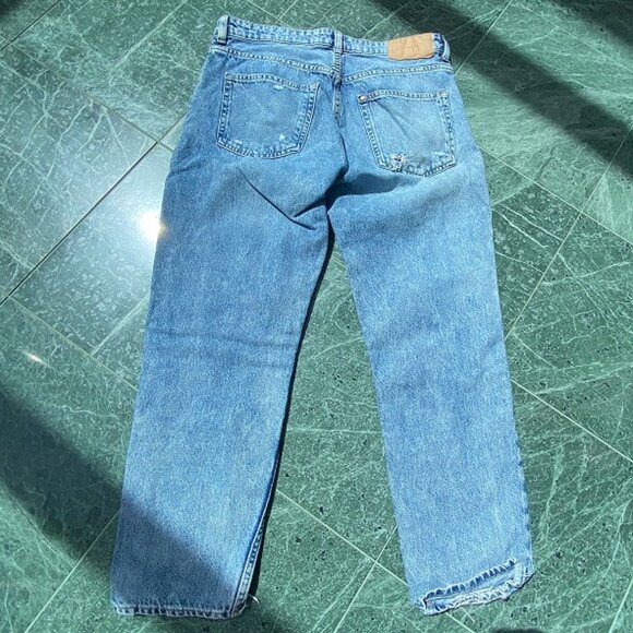 H&M Distressed Boyfriend jeans size 6 & Denim - Picture 5 of 6